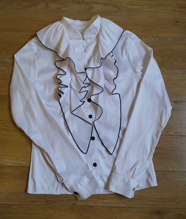 Шкільні білі блузки, шкільна форма для дівчаток