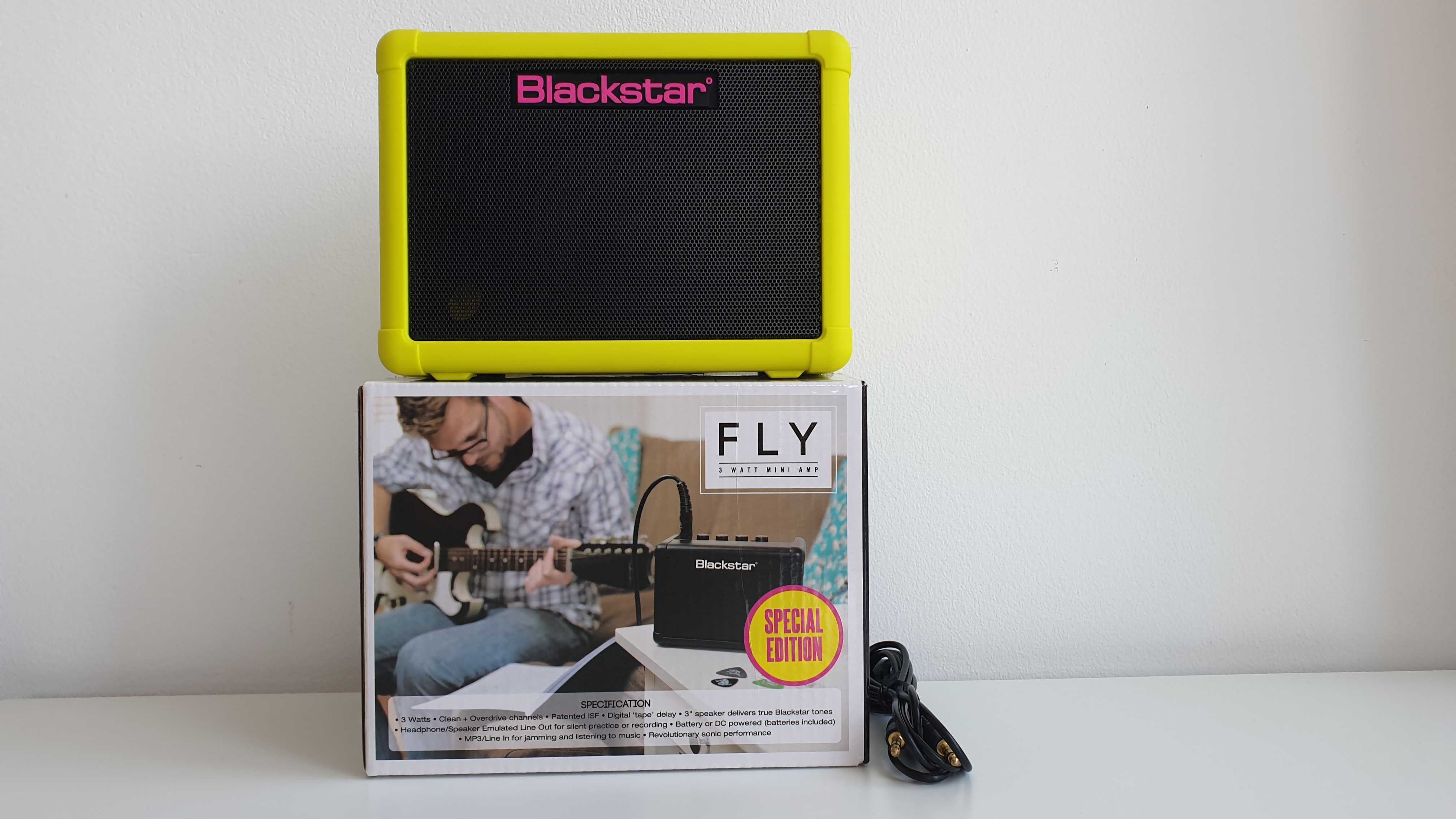 Blackstar Fly 3 Neon yellow mini AMP 3