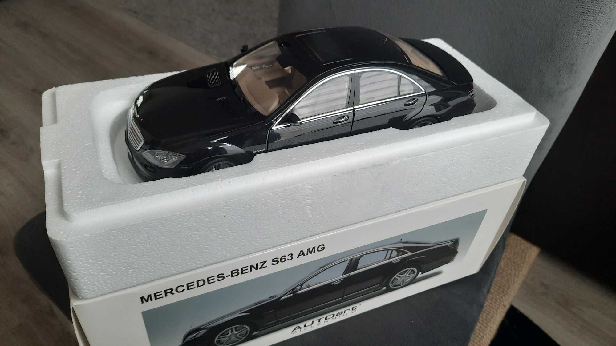NOWY Model AUTOART Mercedes S63 AMG 1:18