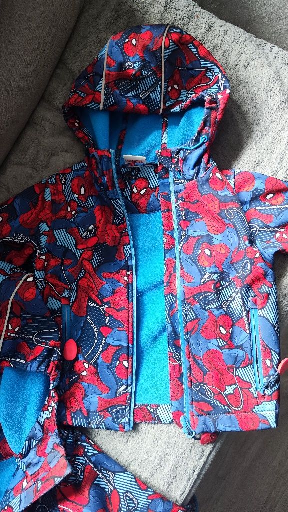 Kurtka Softshell Spiderman
