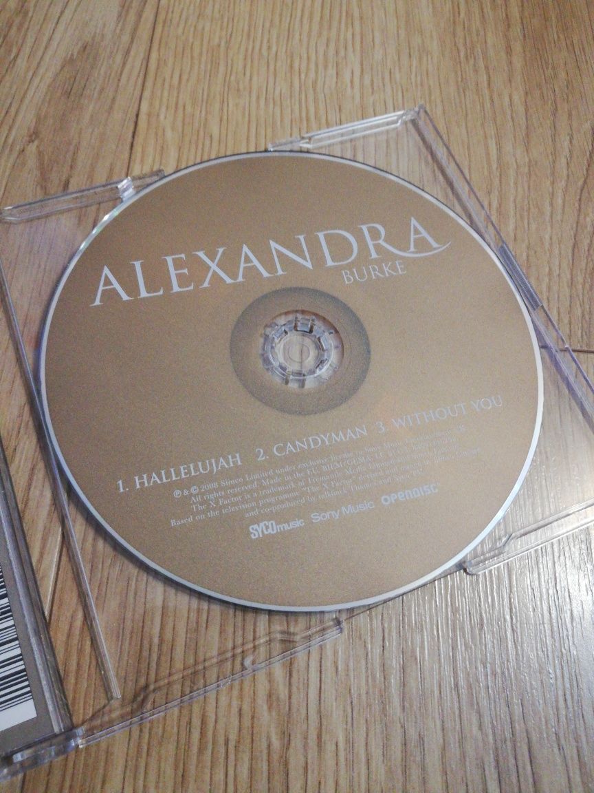 Alexandra Burke Hallelujah płyta CD singiel The X Factor Winner ideał