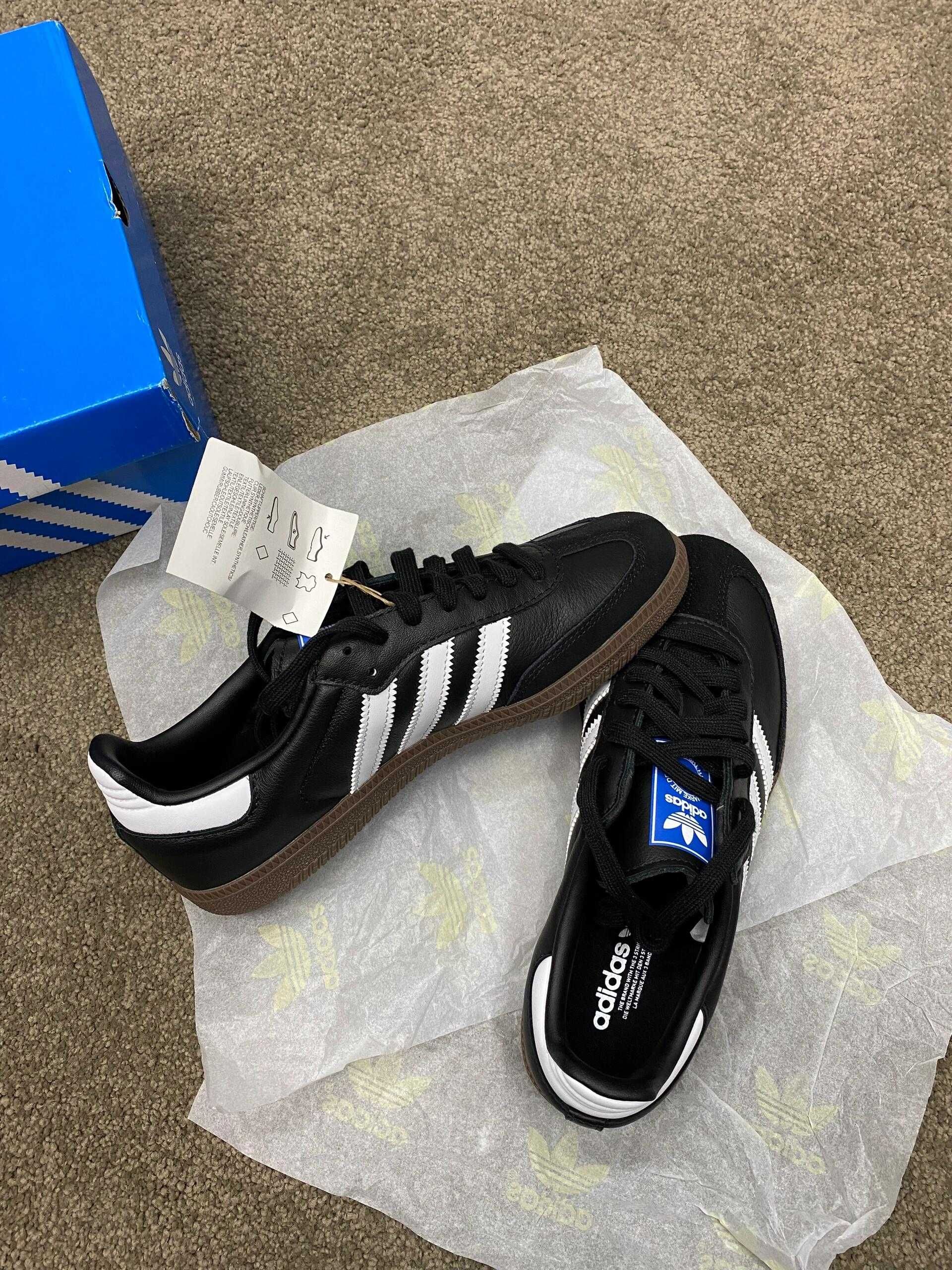 Nowe\B75807*adidas^SambaOG*|Czarny ButyUnisexTrampki.40,5