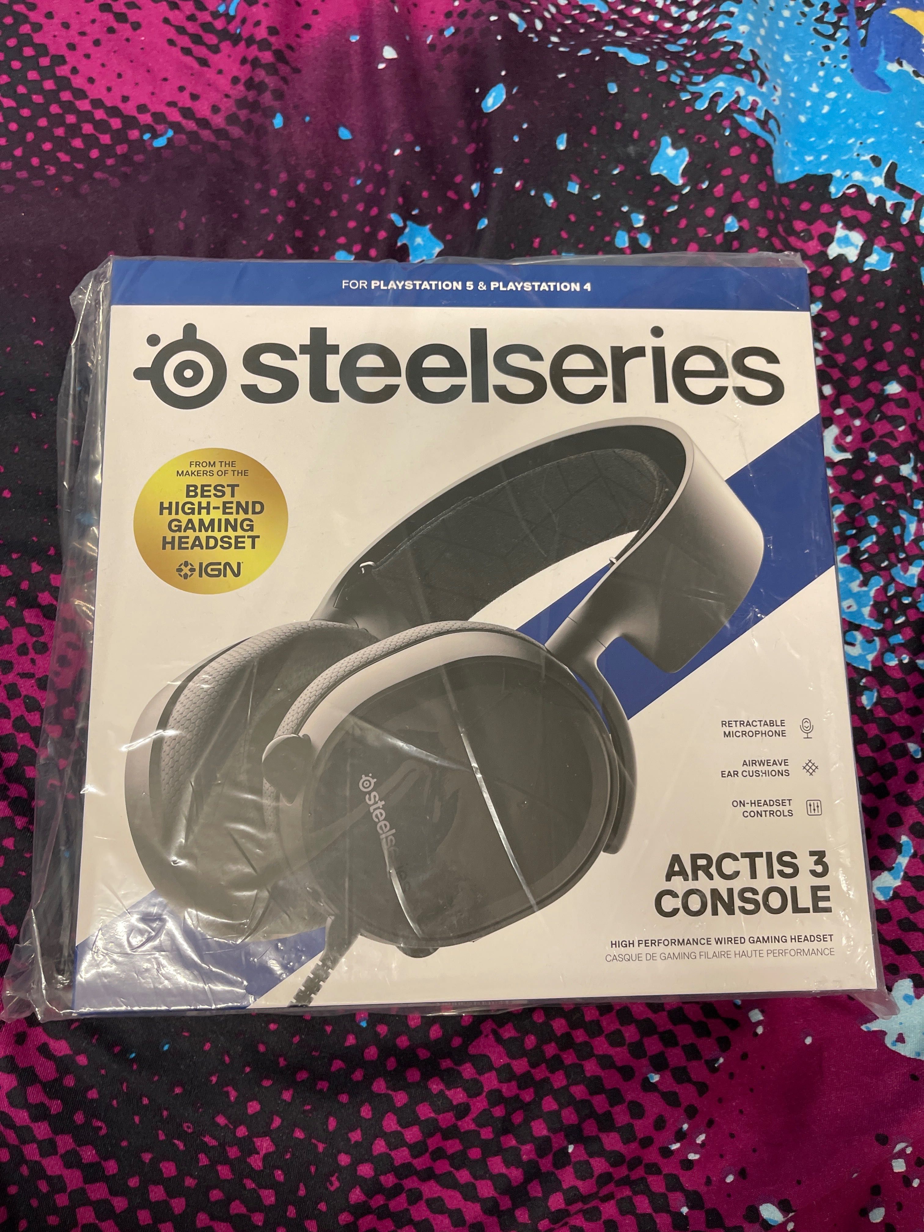 NOWE Słuchawki gamingowe Steelseries Arctis 3 Console PS5 Xbox Switch
