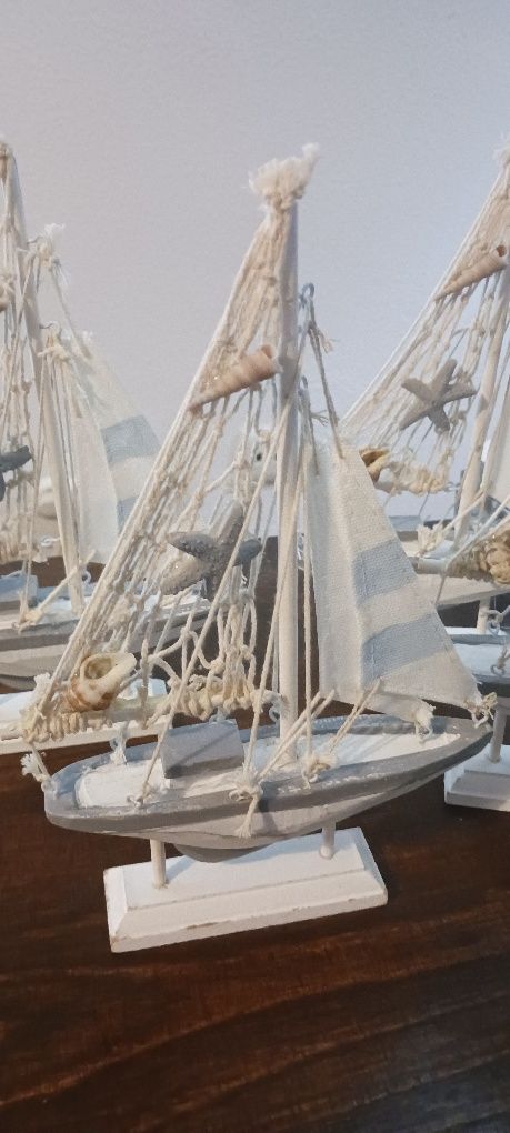Artesanato barcos faróis