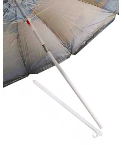 Зонтик от солнца для сада и пляжа с наклоном, регулировка высоты 2 м.