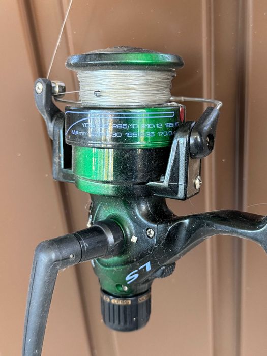 Wędka z kołowrotkiem okuma