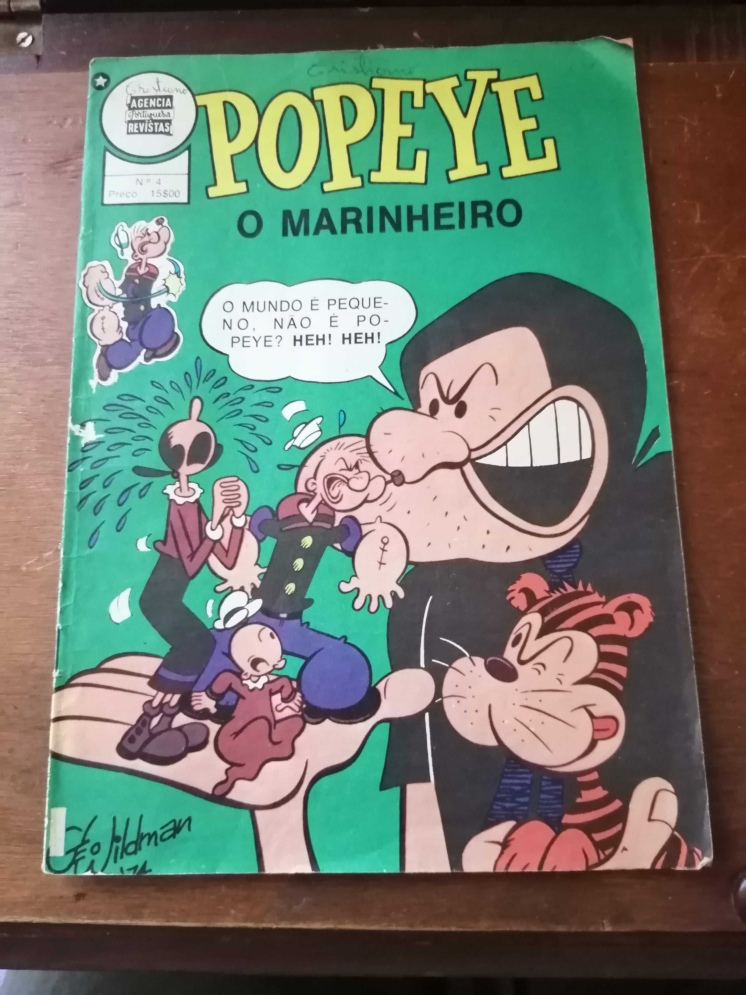 Livro Popeye o marinheiro