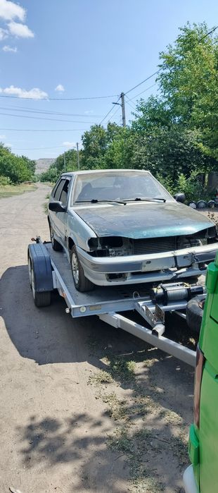 Лафет для  транспортировки автомобилей .