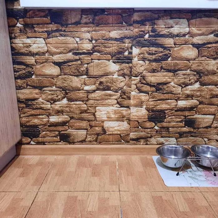 РОЗПРОДАЖА! 3Д Панели Самоклеющиеся 3D панель под камень 3D панелі