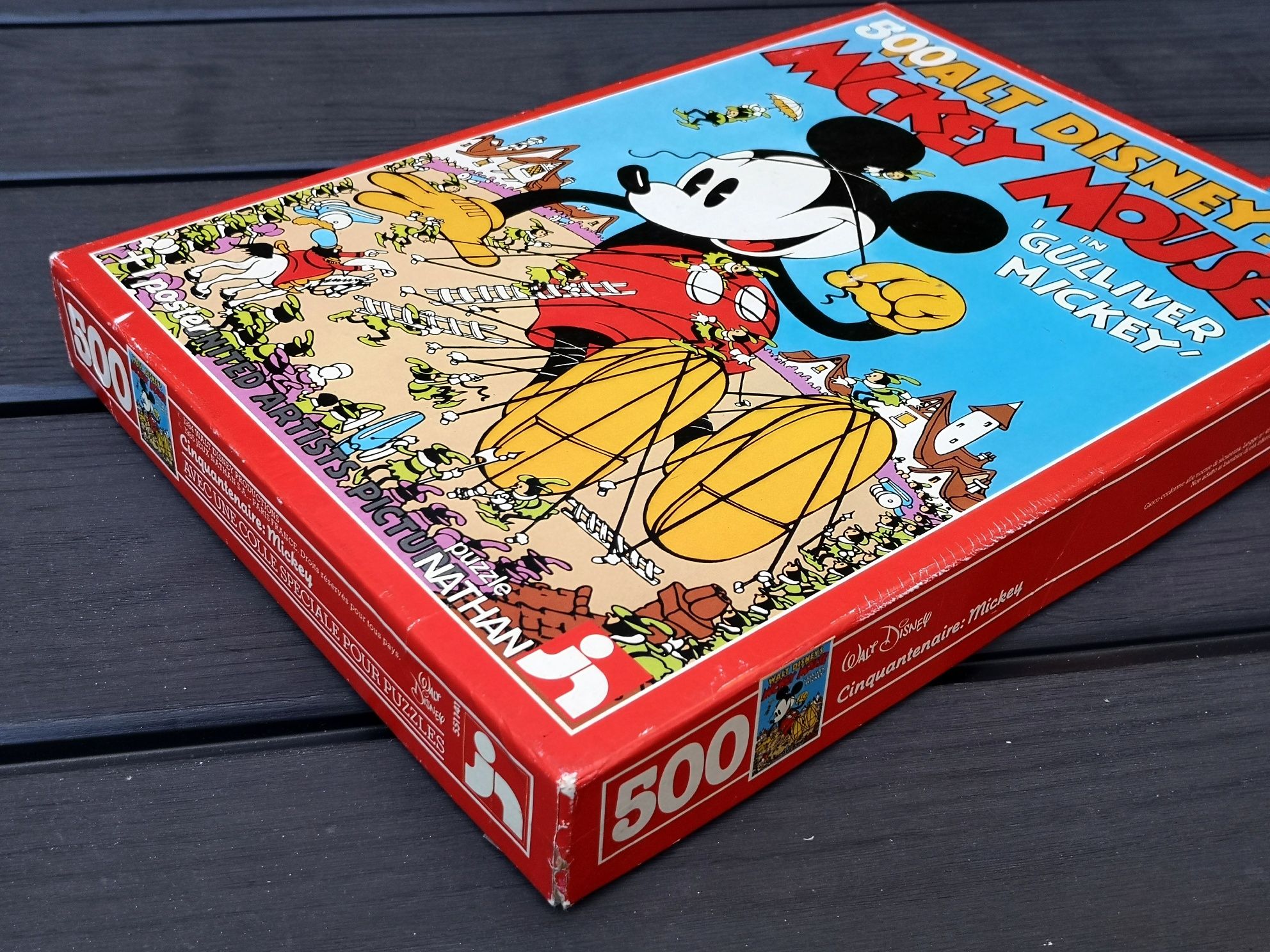 Puzzle 500 Nathan Disney Gulliver Mickey (-1) nie 1000