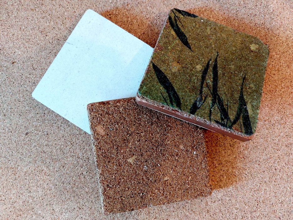 Quki- Ceramiczna podstawka na świecę lub kubek, handmade 2in1