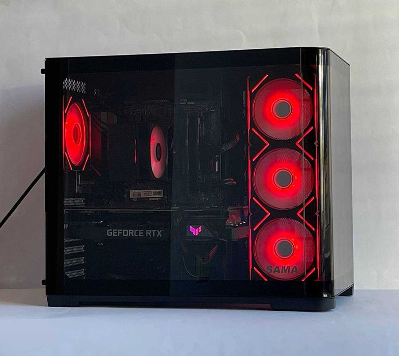 Топовий ПК! Гарантія! Asus RTX 3060 Ti Ryzen 5 5600X 16gb DDR4 M2 SSD!