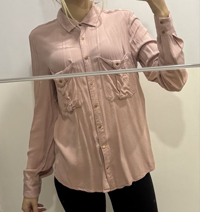 Różowa koszula Sinsay XS