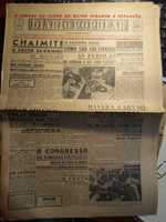 jornais Diário Popular 1945 segunda guerra mundial