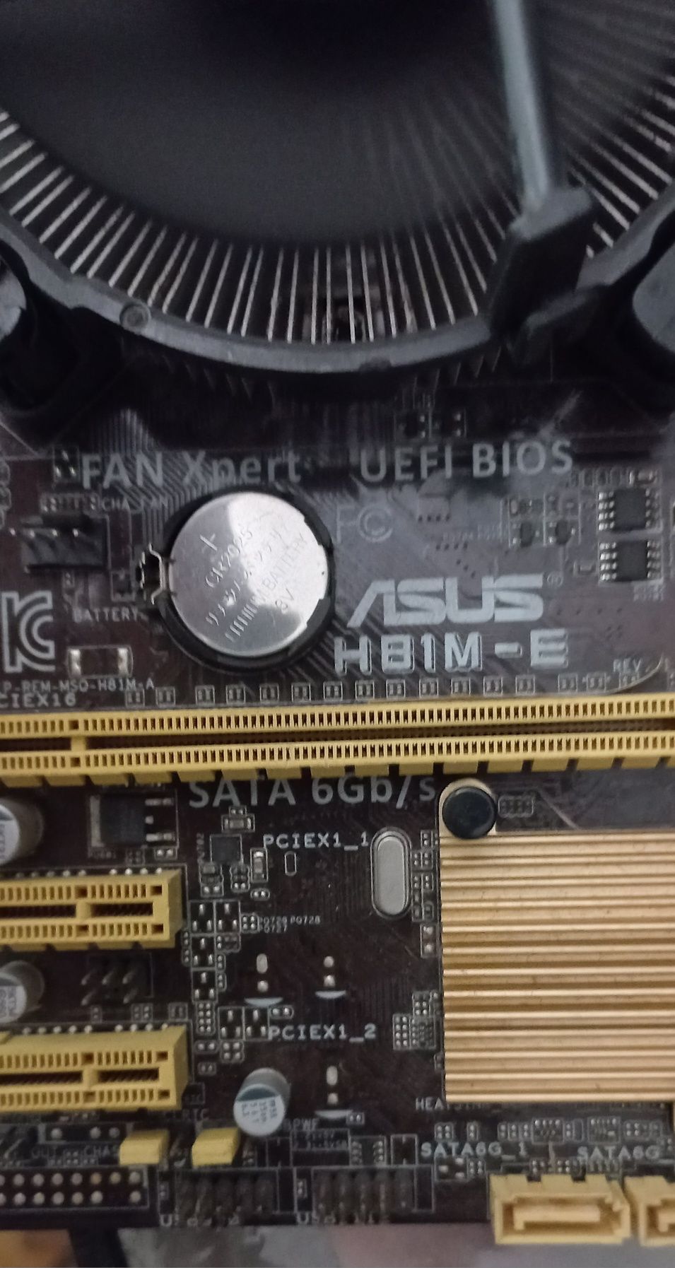 Conjunto de board Asus com Cpu Intel Core para montar pc