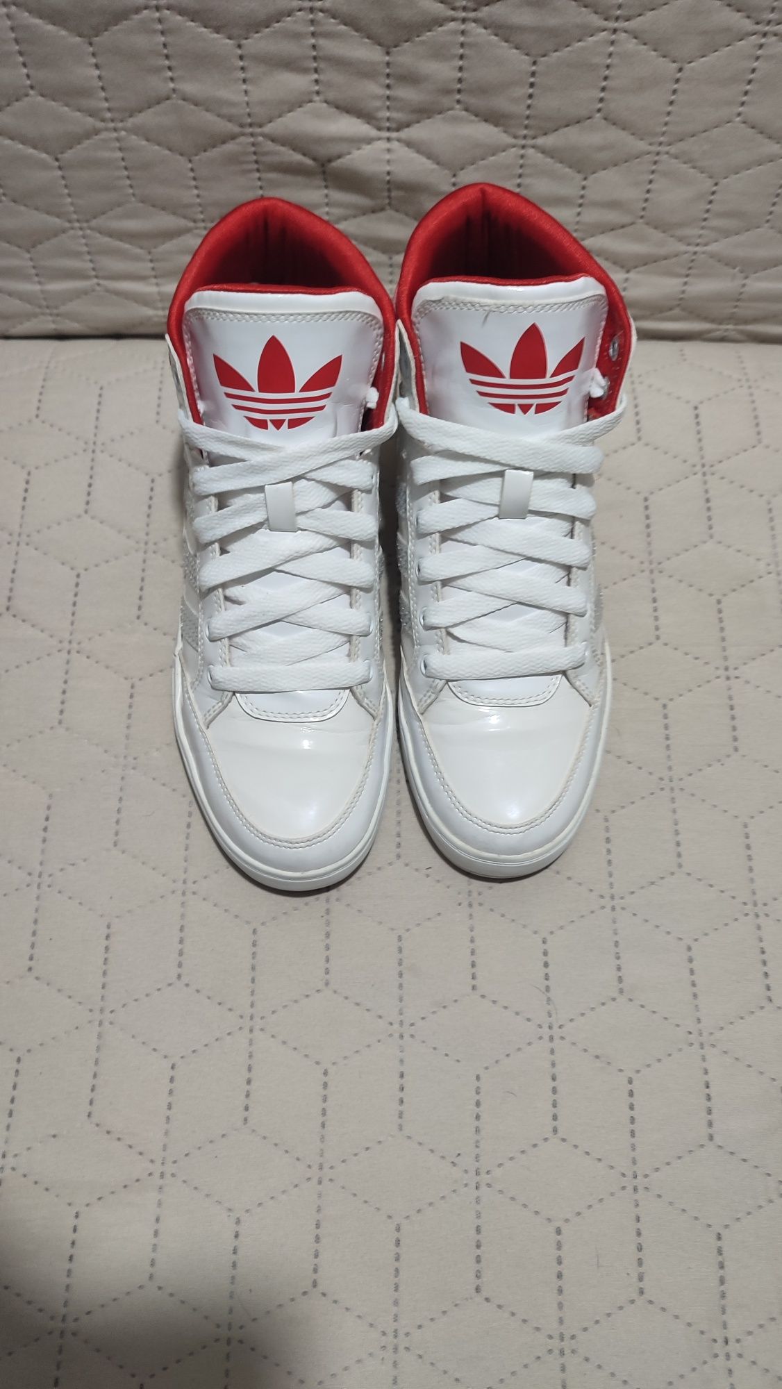 Кросівки хайтопи Adidas Hardcourt Mid, 38,5 р., 24-25 см