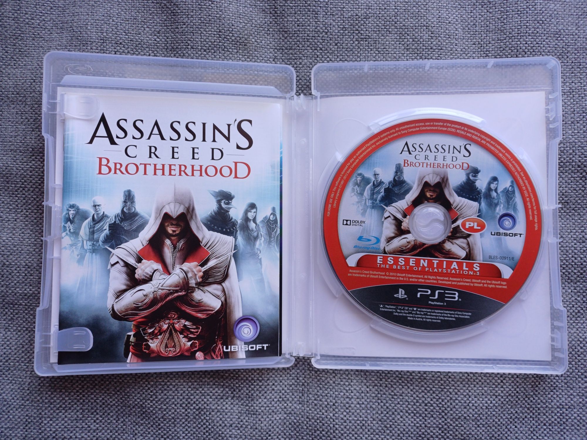 Assassin's Creed Brotherhood PS3 Polska dystrybucja, napisy polskie