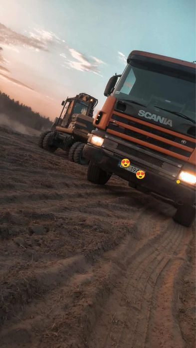 Kruszywo ziemia piach transport uslugi koparka i transport