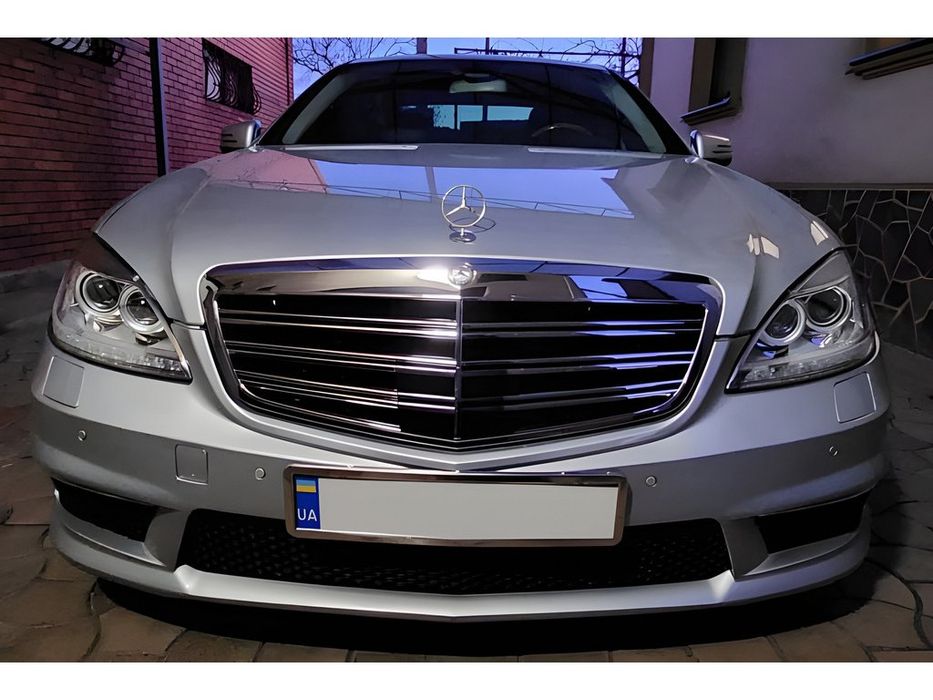 Mercedes W221 S Передняя оптика рестайлинг фары S65 S63 AMG