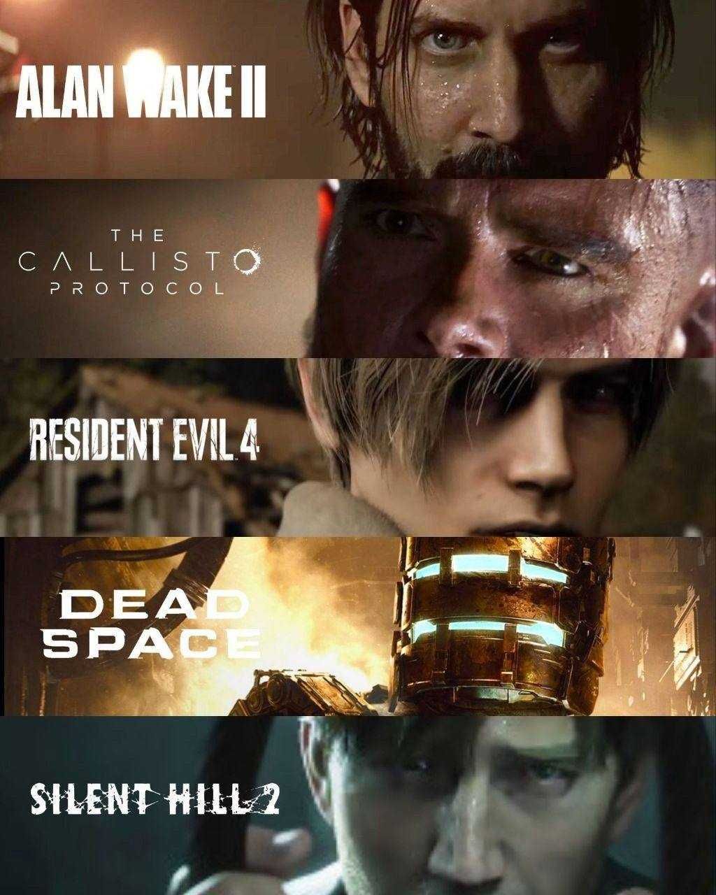 ІГРИ PS4 PS5 Resident Evil Alan Wake 2 Silent Hill Dead Space ПС4 ПС5