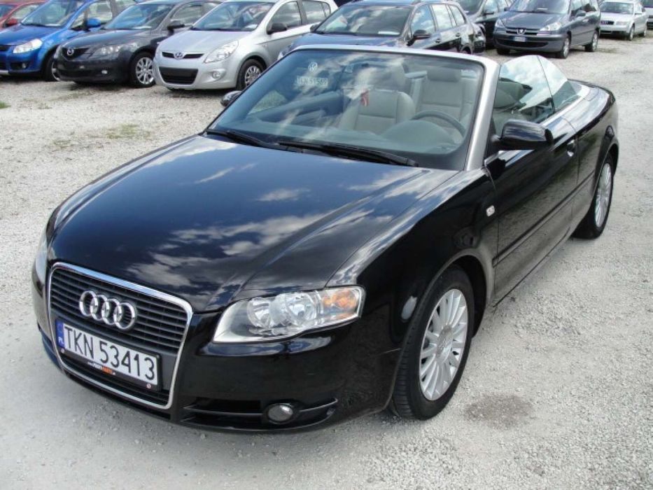 Audi A4 1,8 Turbo Benz 163 Km Klimatronik Skóra Kabriolet Automat