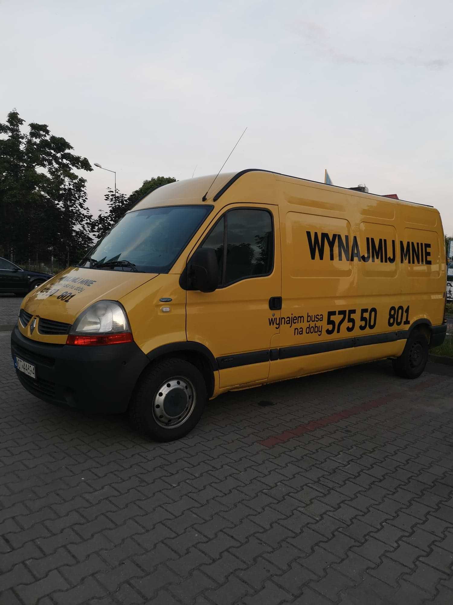 Wynajem busa- Pakiet Klima- Renault Master