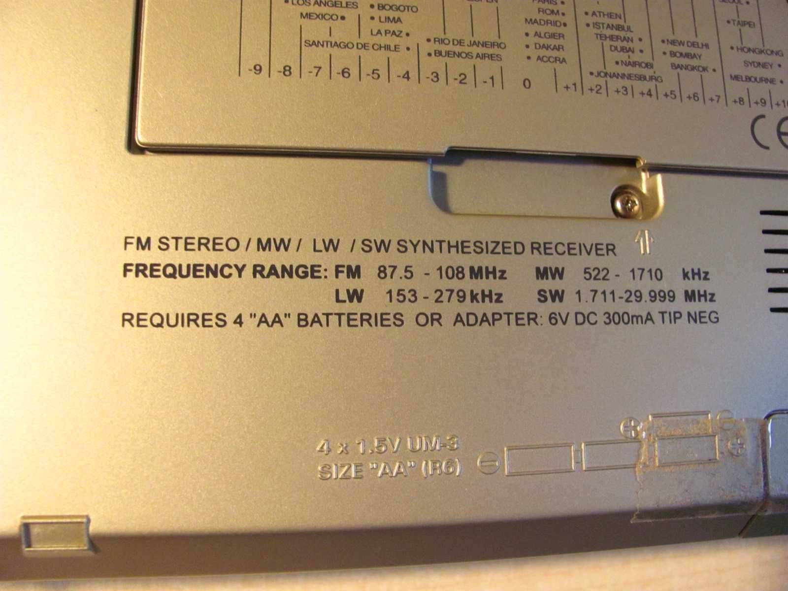 Radio przenośne globalne SANGEAN ATS 505 LW/MW/SW/SSB