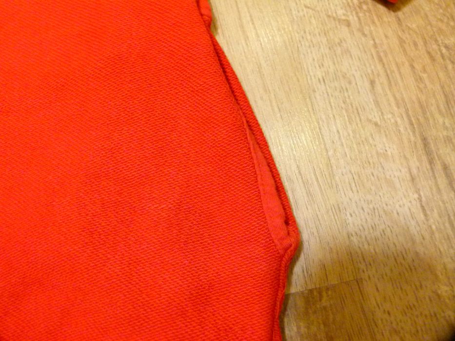 rozm 86/92 COS sukienka tunika czerwona - pomarańczowa