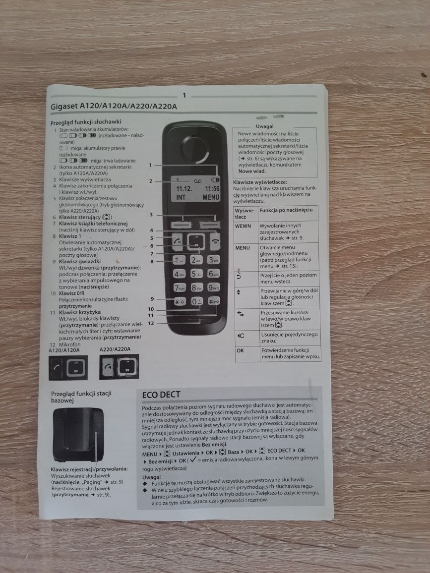 Telefon stacjonarny Gigaset