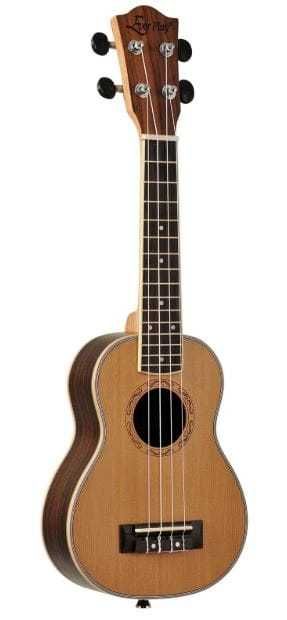 Ever Play UK80s-21 ukulele sopranowe - solid top - cedrowe