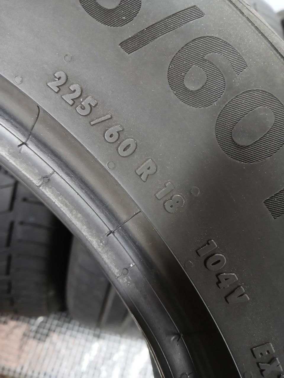 Шини Continental 225/60R18. 4шт. Літо. 2020р.(0472).