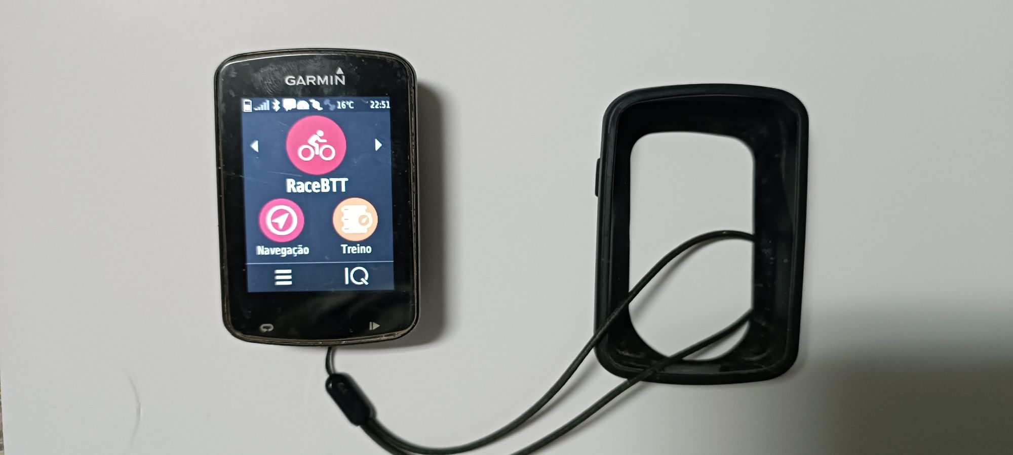 Garmin Edge 820 com capa