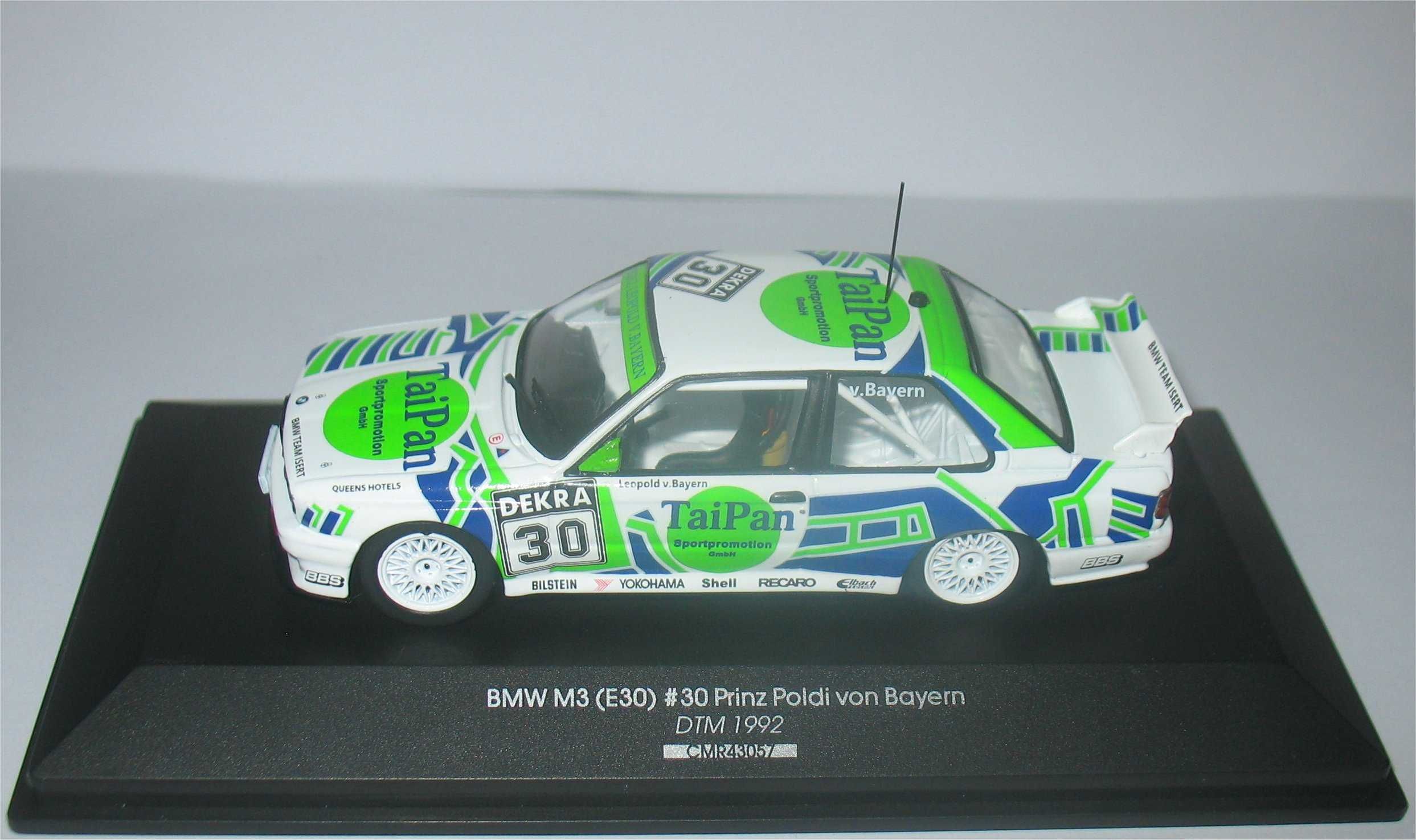CMR/Ixo - BMW M3 (E30) - DTM 1992 - Prinz Poldi von Bayern
