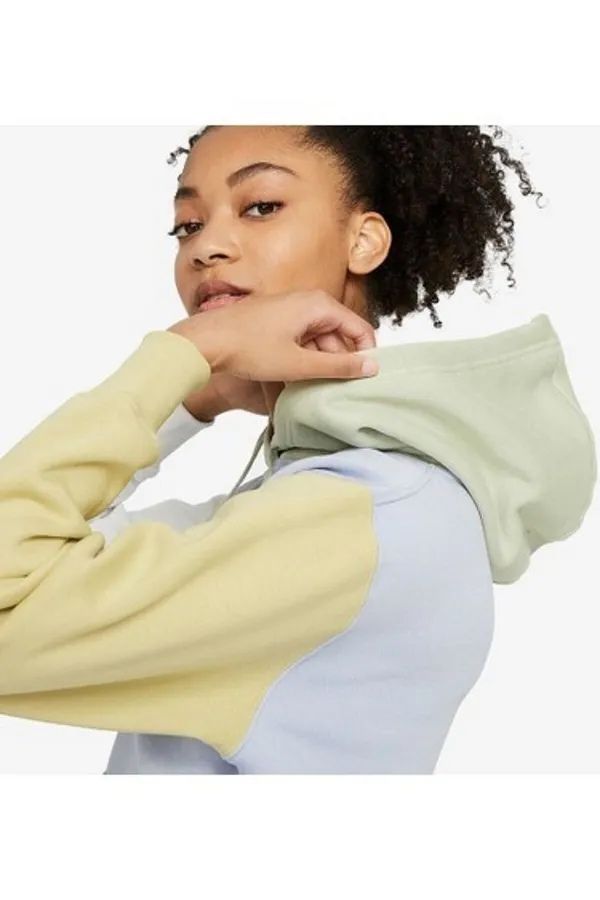 NIKE Street Wear (L) Multicolour Pullover Hoodie женское худи флис ори