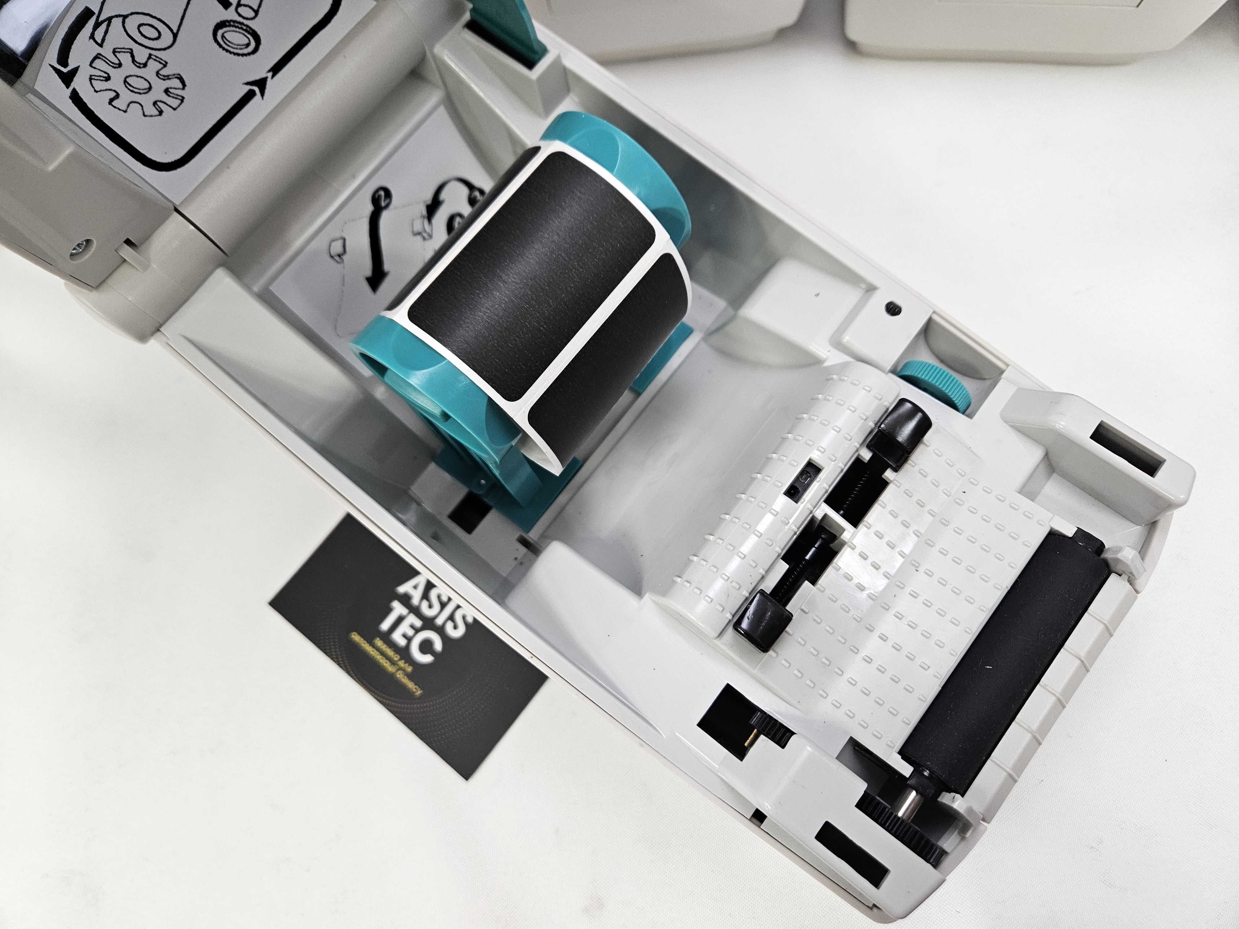 ZEBRA TLP2824 PLUS принтер етикеток термотрансферний 58мм Ethernet/USB