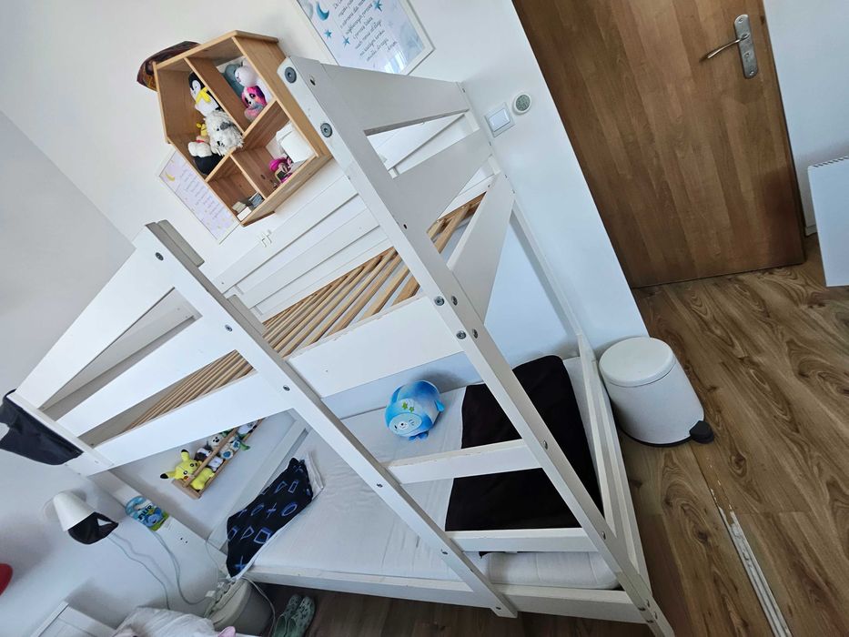 Łóżko piętrowe ikea mydal 98x209