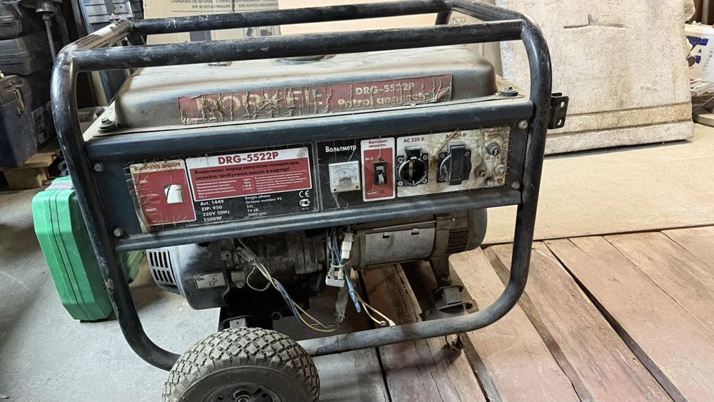 Генератор бензиновый 5 квт
