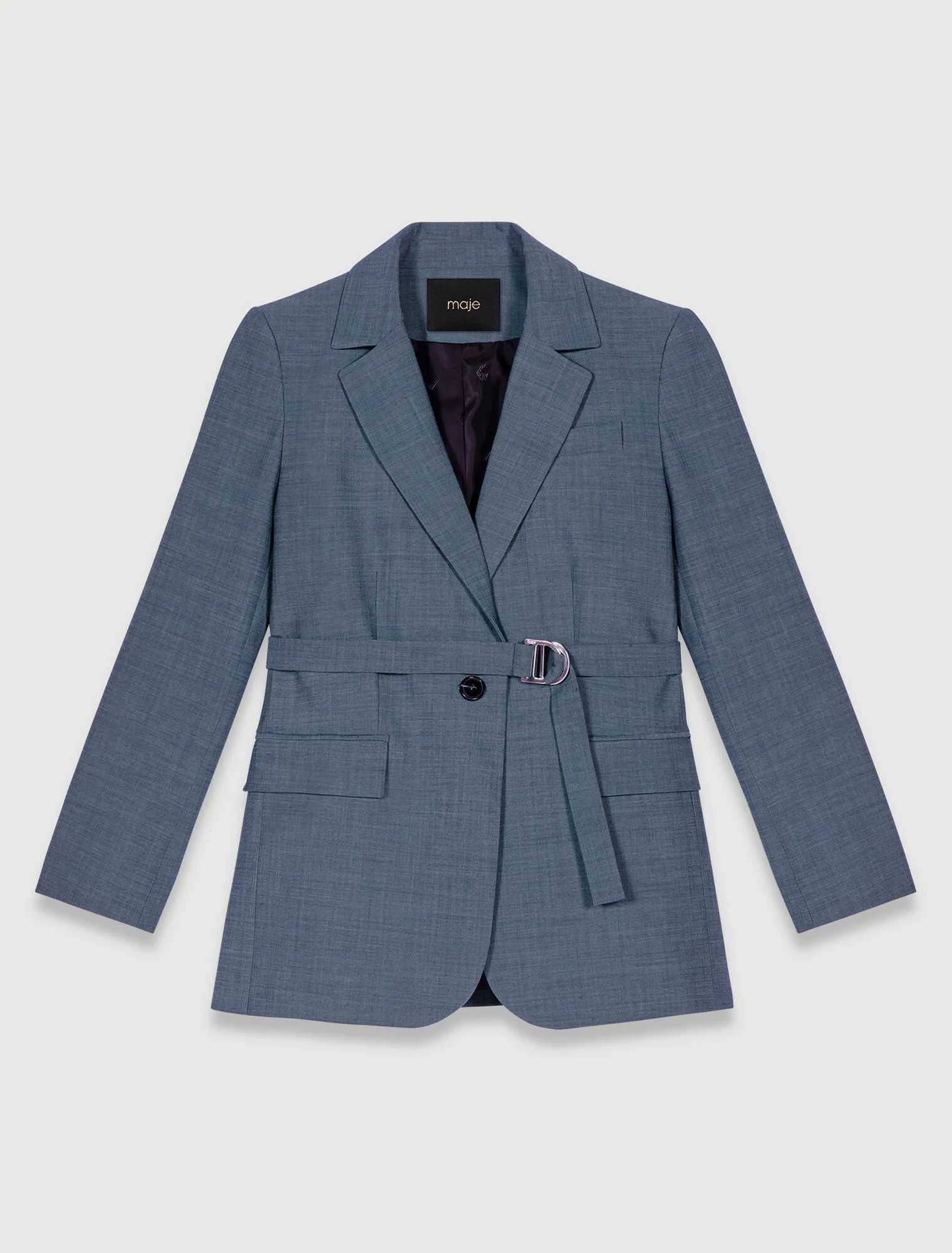 Maje blazer azul