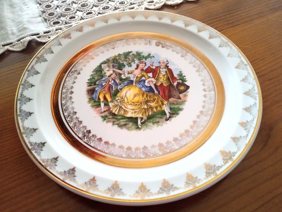 Pratos decorativos