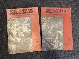 Stare czasopismo Chrześcijanin PRL 1981 r.