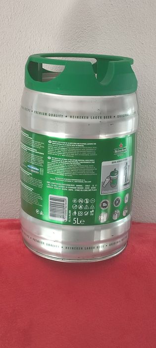 Heineken - barril vazio de 5 L