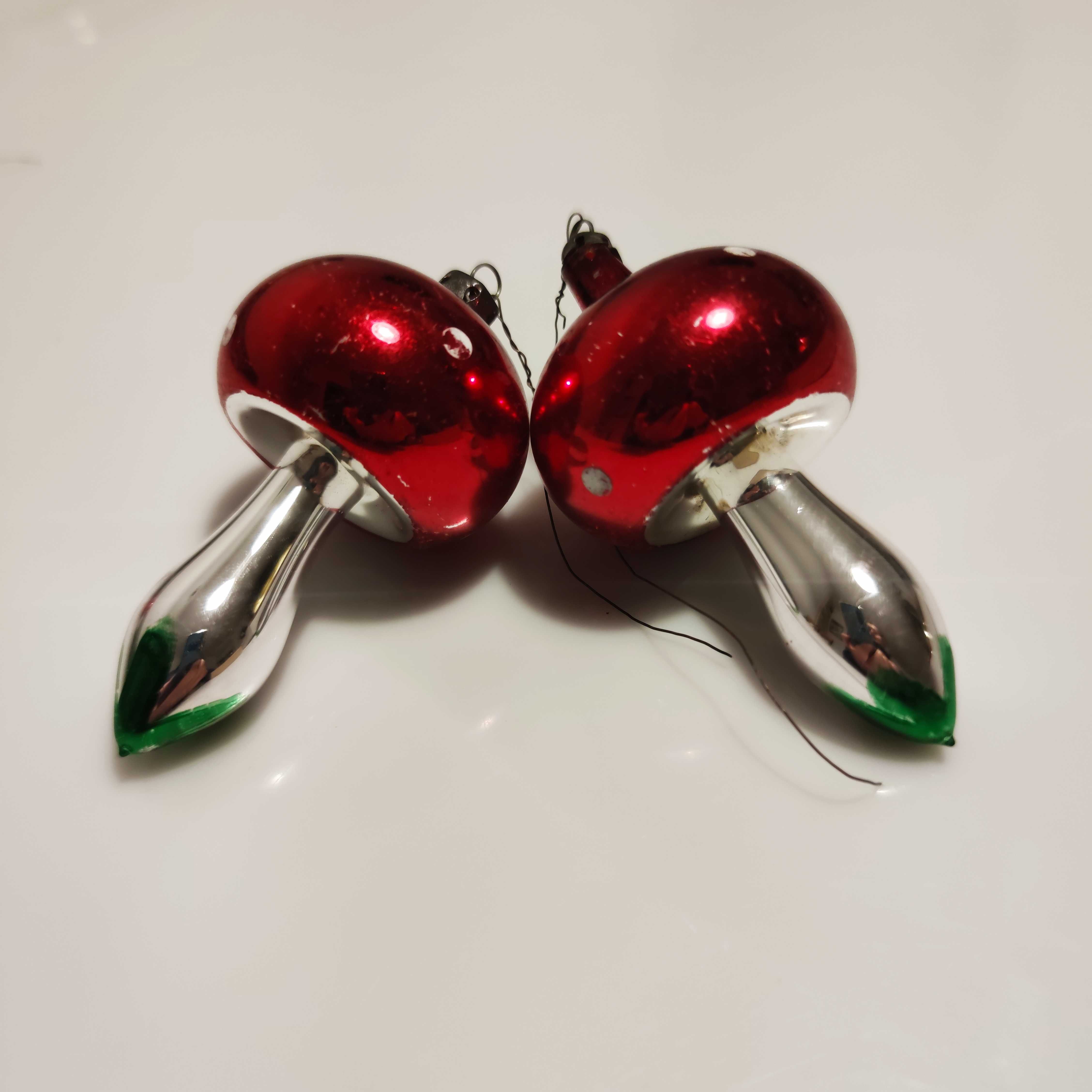 bombki z PRL grzybki