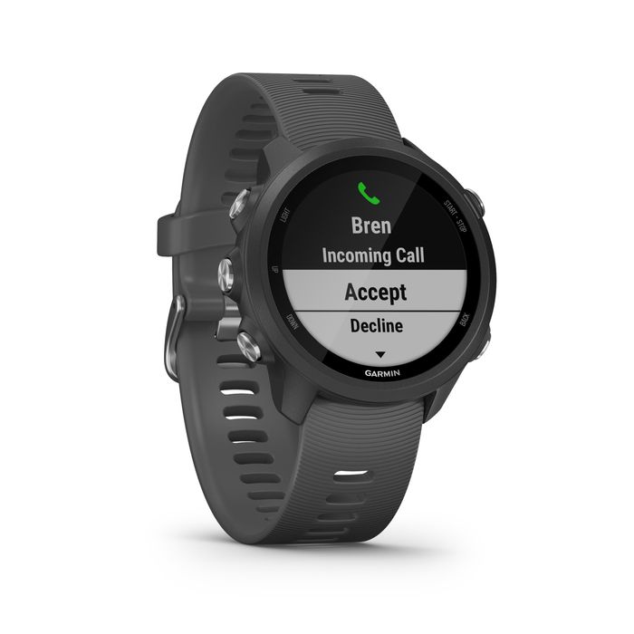 RELÓGIO CARDIO GPS GARMIN FORERUNNER 245 CINZENTO