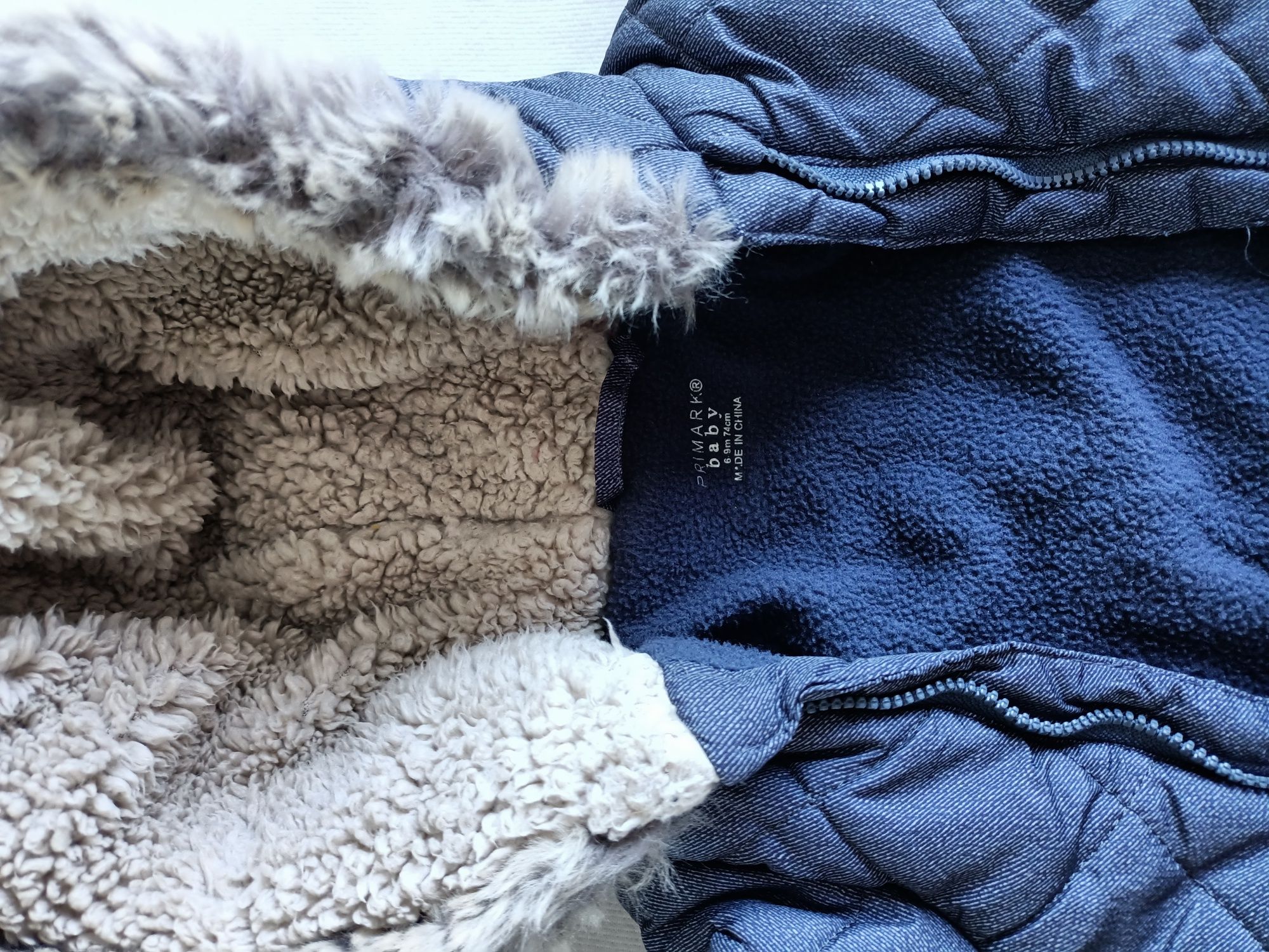 Kombinezon zimowy Primark rozmiar 68/74 czapeczka H&M