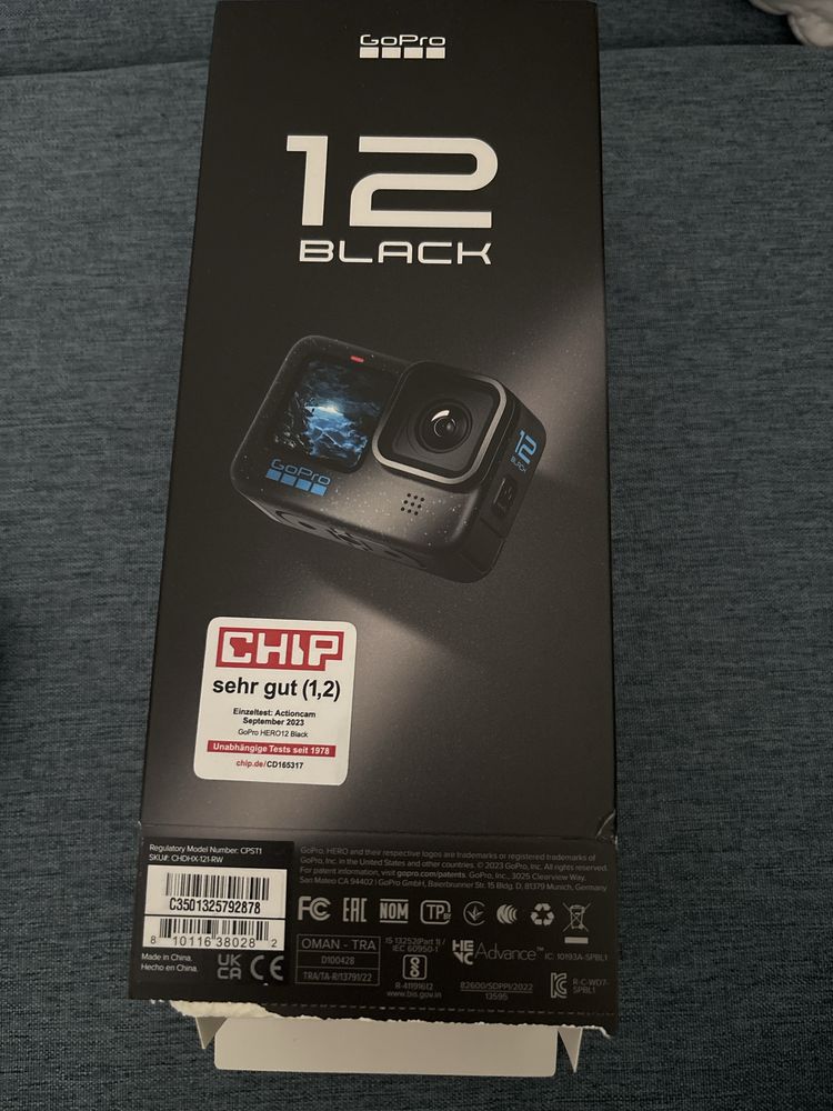 Go pro hero 12 + karta pamieci z adapterem