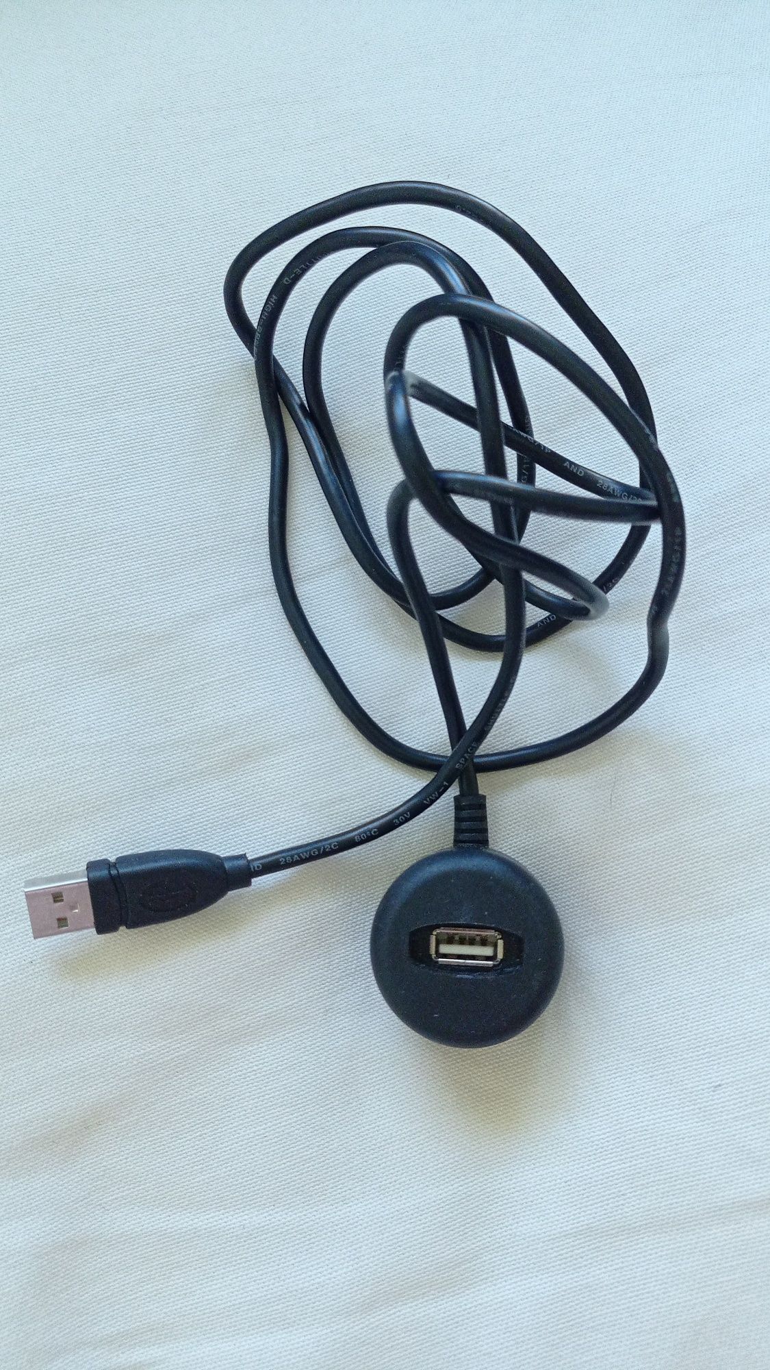 Przedłużacz USB 130 cm