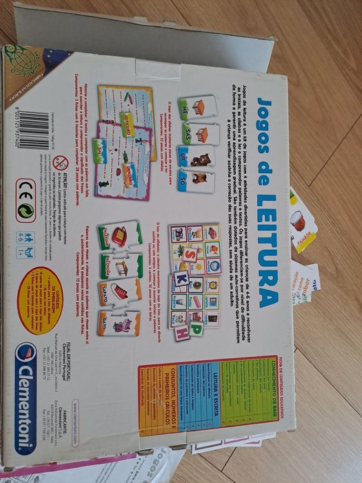 Jogo Educativo CLEMENTONI Jogos de Leitura