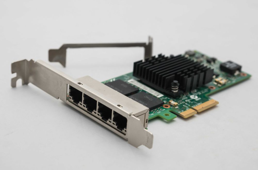 Intel Ethernet Server Adapter I350-T4 - Quad-Gigabit