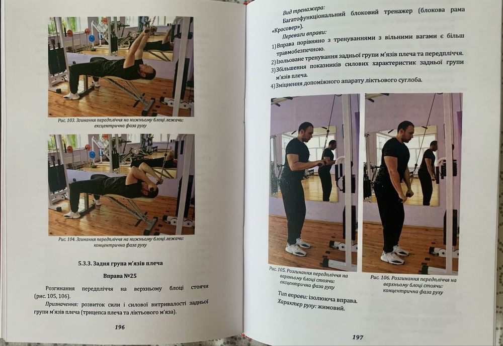 Терапевтичні вправи на блокових тренажерах (фізична терапія)