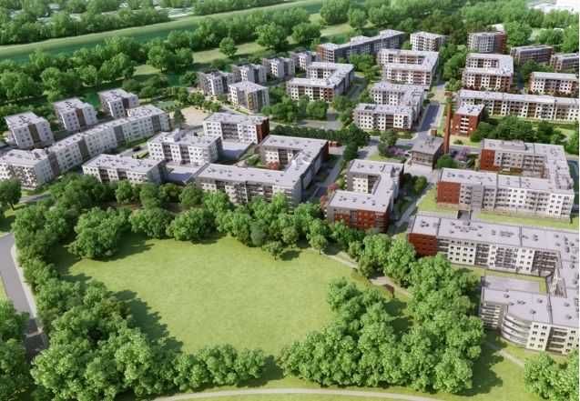 ТОП! Уютная 3к квартира во Вроцлаве (Польша) Тихий район 149 000 €